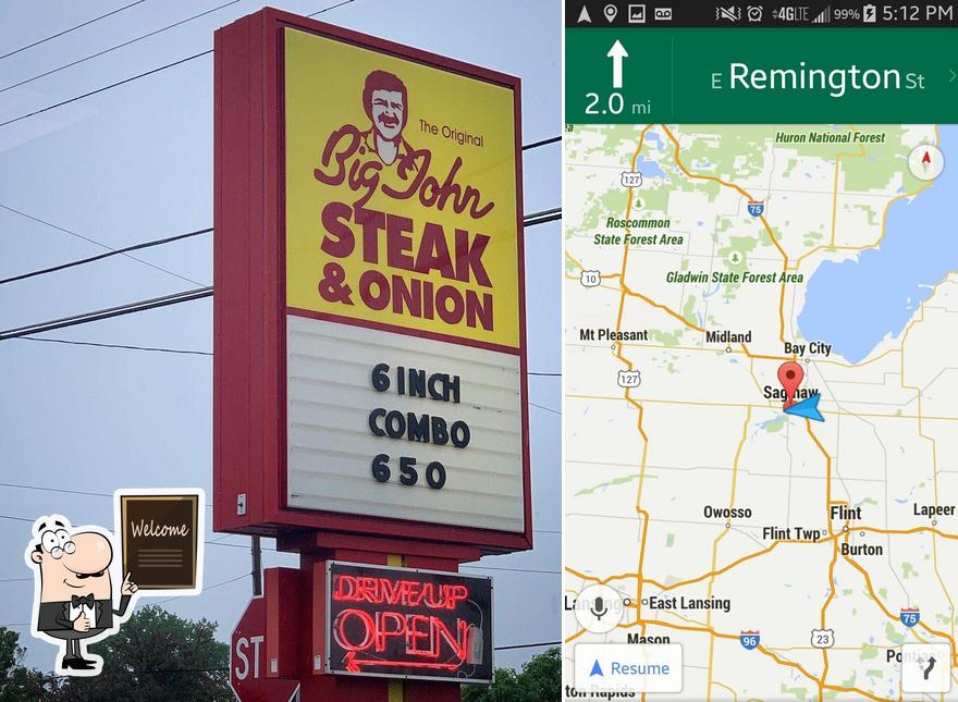 Big John Steak &amp; Onion in Saginaw - Restaurant menu and reviews
