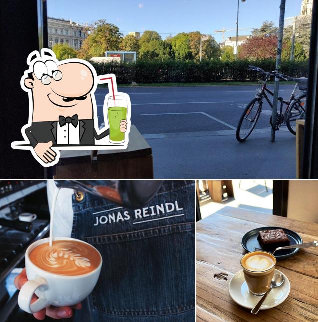 Enjoy a drink at Jonas Reindl Coffee Roasters