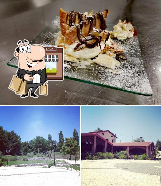 Colle Olivo si caratterizza per la esterno e cibo