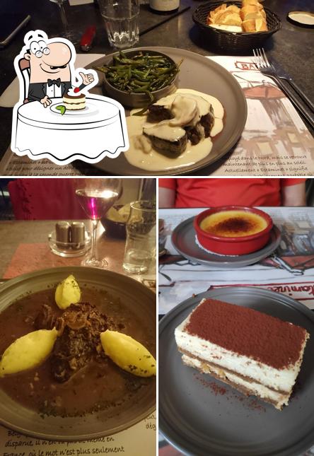 Tiramisu à L'Estaminet des Meix