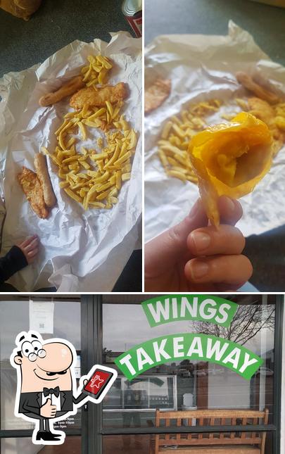 Взгляните на фото ресторана "Wings Takeaways"