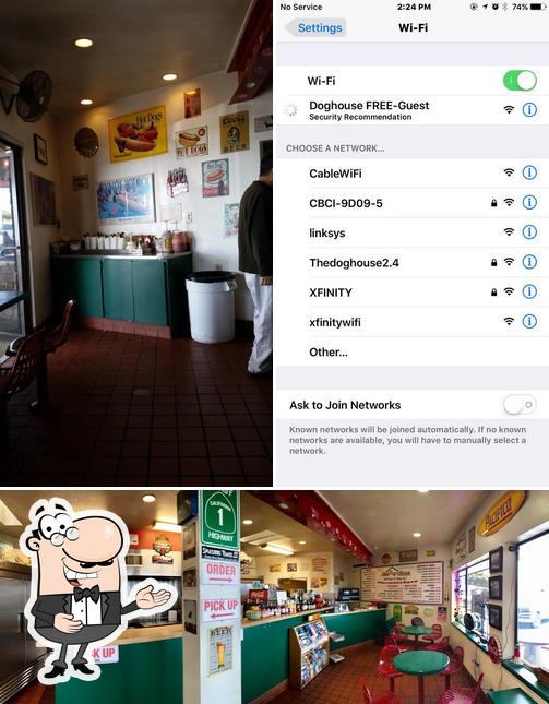 The Dog House, 537 Smith Brothers Rd in Bodega Bay Restaurant menu
