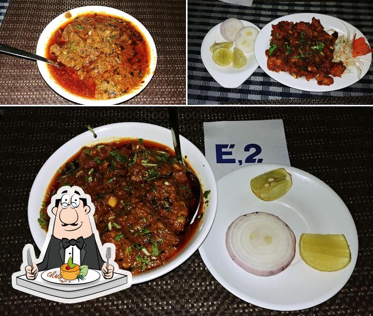 Food at E2 Restaurant