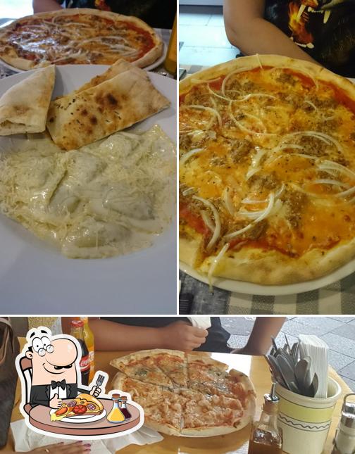 Get pizza at La Focacceria