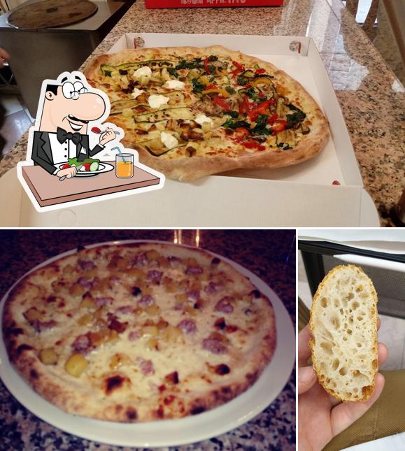 Cibo al Pizzeria Arte Bianca