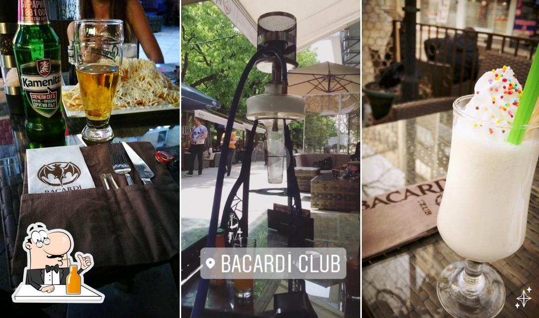 BACARDI CLUB offre un éventail de boissons