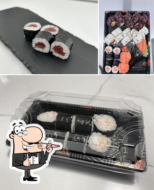 Scegli le diverse opzioni di sushi