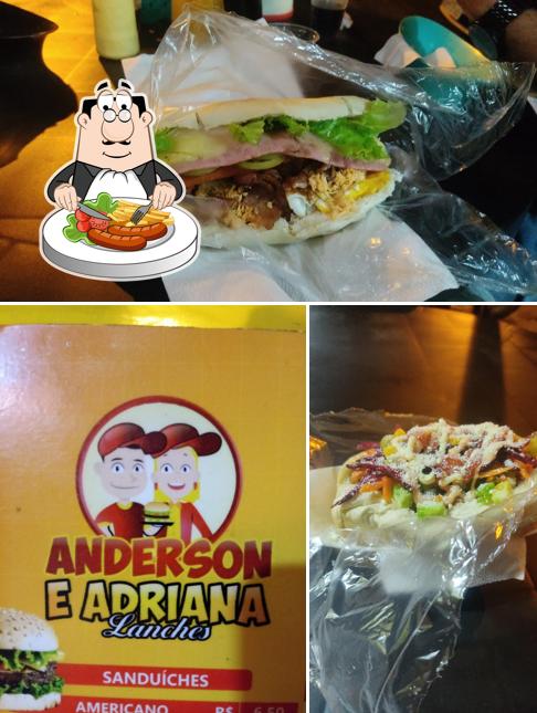 Comida em Anderson & Adriana Lanche's