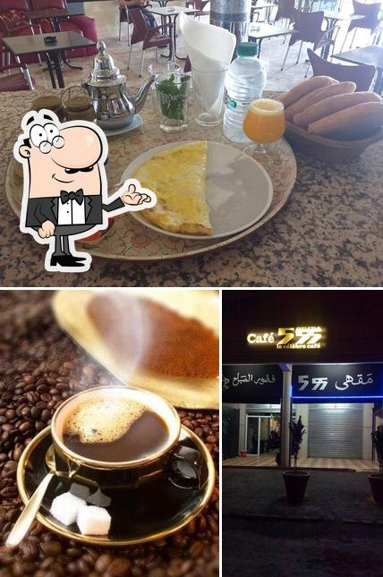 Café 555 se distingue par sa intérieur et boisson