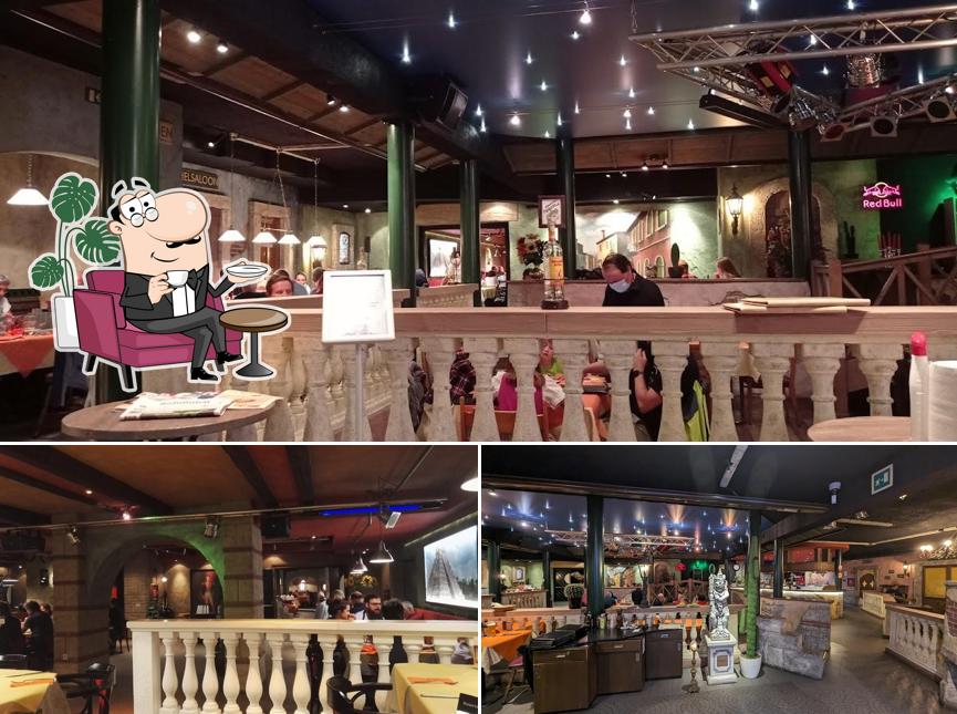 Gli interni di Mexico City Ristorante Pizzeria