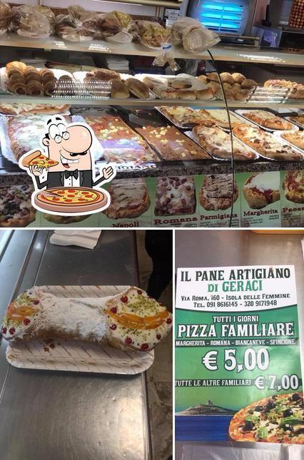 Prenditi una pizza a Pane Artigiano di Geraci