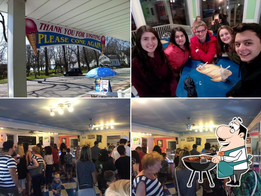 Waterfront Ice Cream & Frozen Yogurt in Amherstburg Restaurant menu