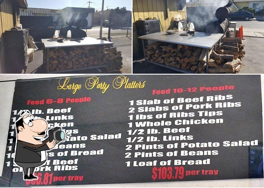 Brother BarBQue, 7725 Crenshaw Blvd in Los Angeles Restaurant menu