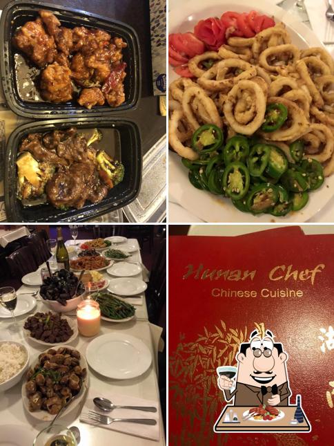 Prueba un plato con carne en Hunan Chef