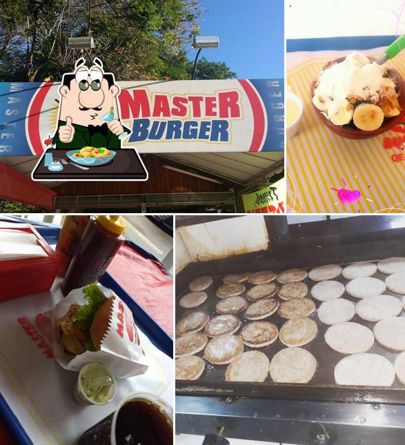 Platos en Master Burger