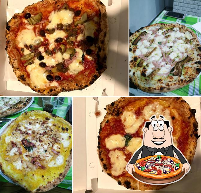 Choisissez de nombreux types de pizzas