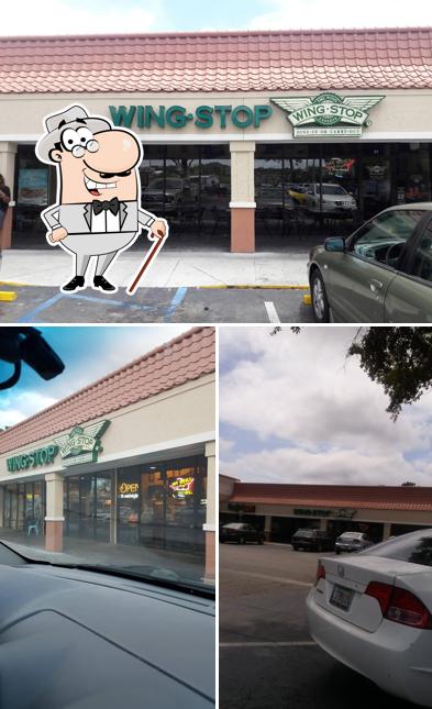 La parte exterior de Wingstop