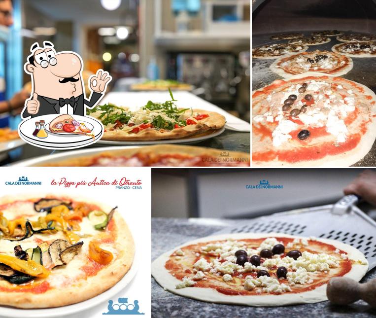 A Cala dei Normanni - Ristorante Pizzeria sul Mare, puoi assaggiare una bella pizza