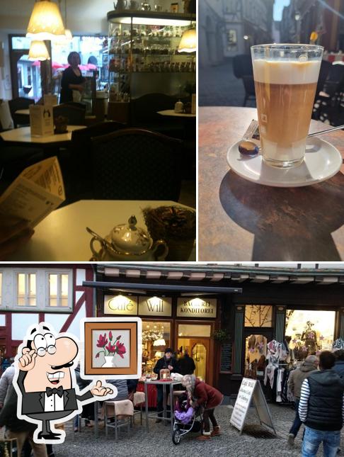 The image of Café Will Bäckerei Konditorei Hochzeitstortenmanufaktur’s interior and beer