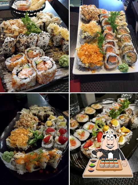 Elige uno de sus diferentes tipos de sushi