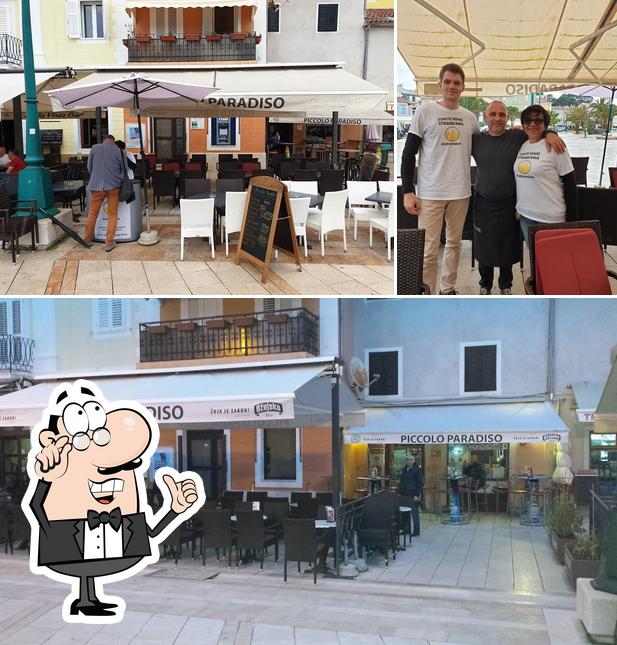 Gli interni di Fast Food Piccolo Paradiso