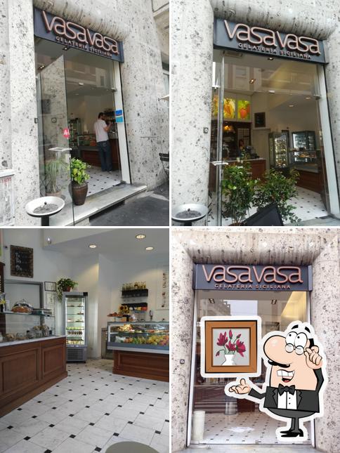 Gli interni di VasaVasa - Gelateria Milano