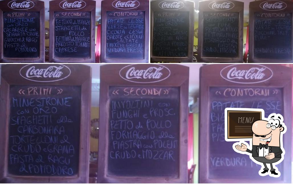 Check out the menu on the blackboard