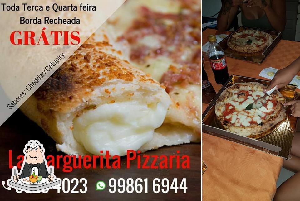 Comida em Pizzaria La Marguerita