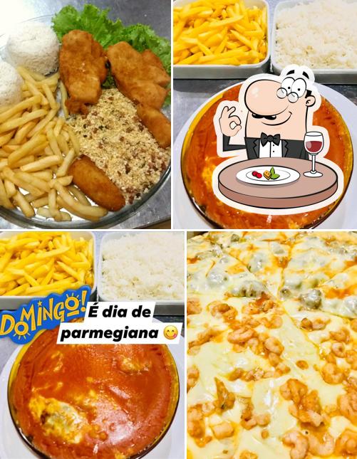 Comida em Pizzaria Micheli