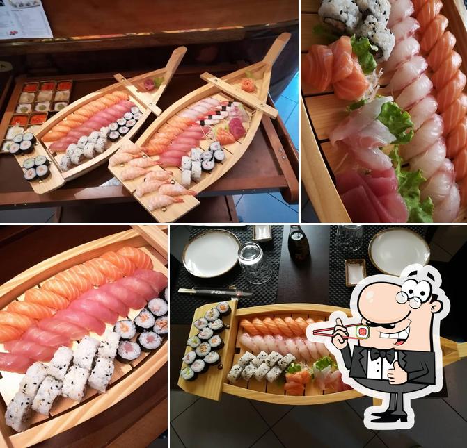 Scegli le diverse opzioni di sushi