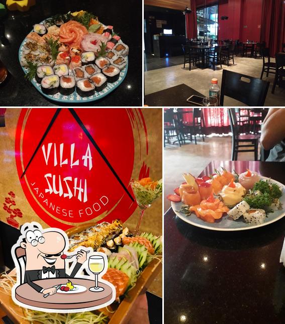 A ilustração do VS Sushi Brasília ( Villa Sushi )’s comida e interior