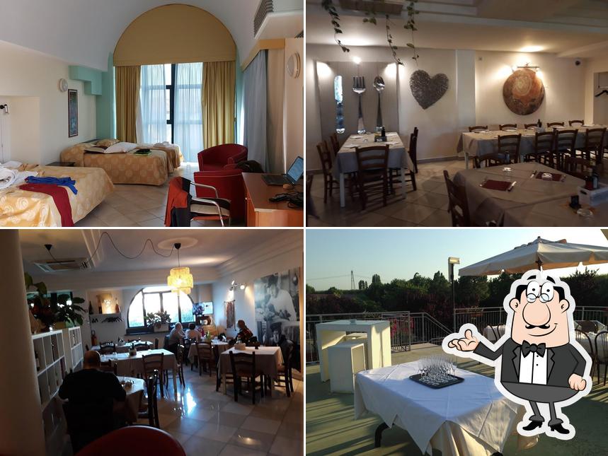 Gli interni di Albergo Ristorante Rosa dei Venti