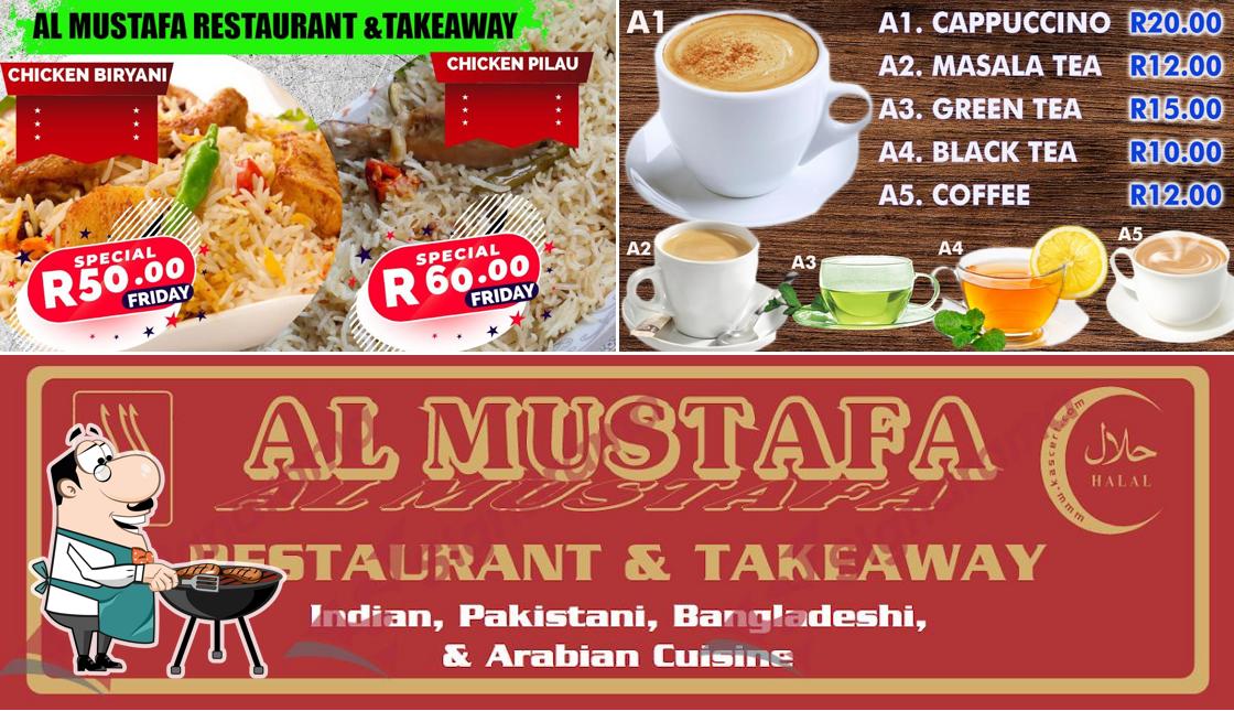 Look at the pic of Al Mustafa Restaurant