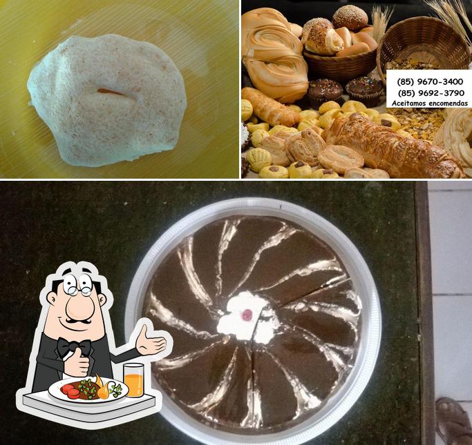 Comida em Pão de Ló