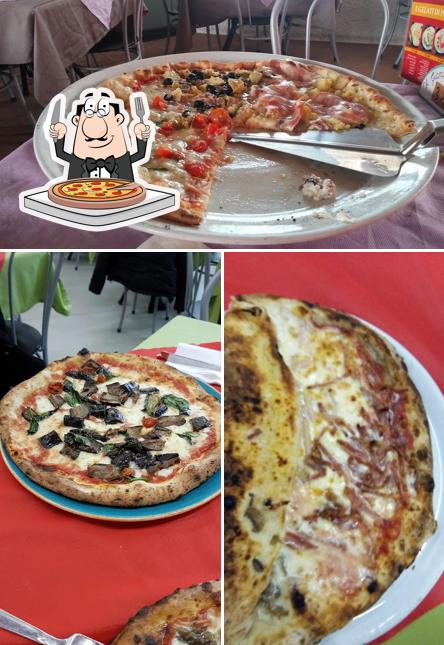 Scegli una pizza a Giardino degli dei