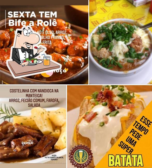 Food at Clube da Cerveja