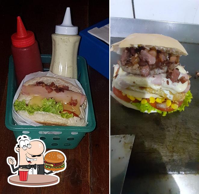 Os hambúrgueres do MEGA lanches irão satisfazer diferentes gostos