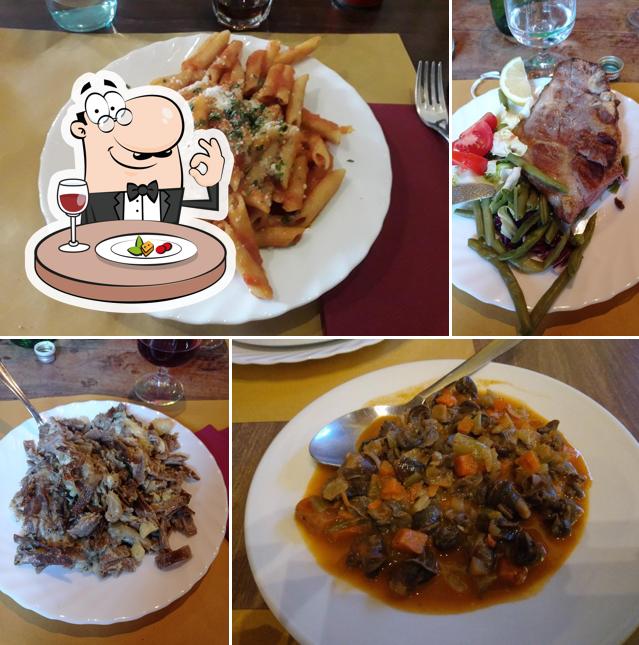 Cibo al Ristorante Circolo di Oneda