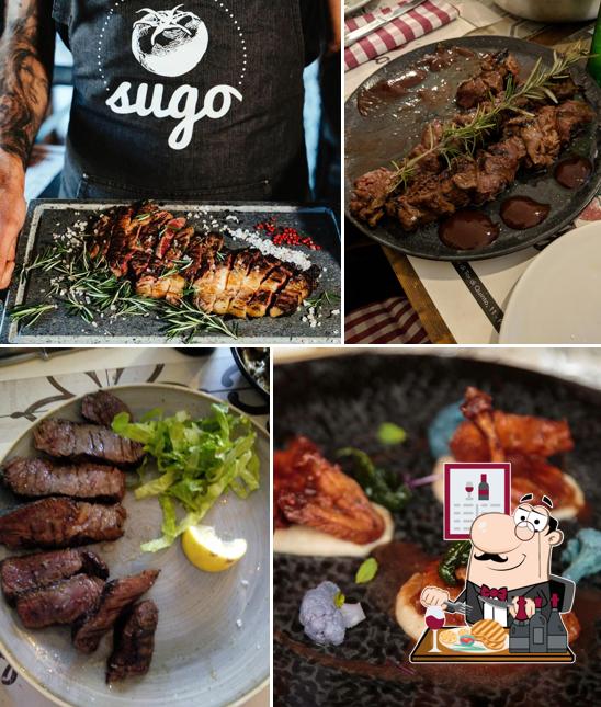 Sugo bietet Fleischgerichte 