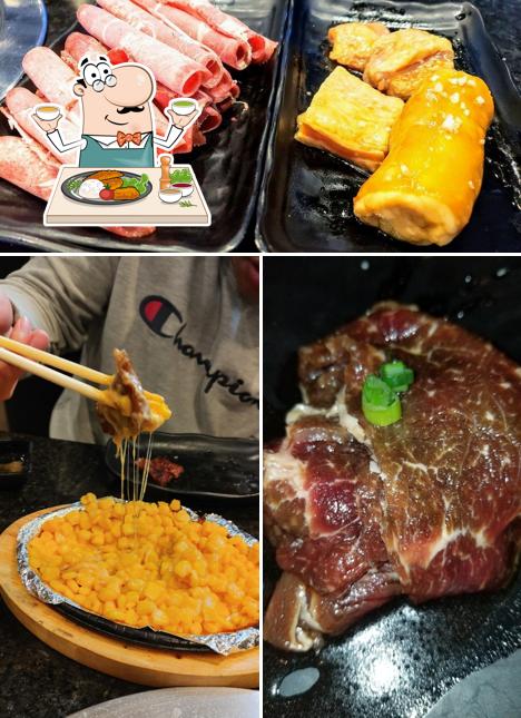 Comida en Mister Kim's Korean BBQ