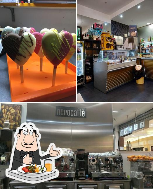 La foto della cibo e interni di nerocaffe' I Portali Corigliano