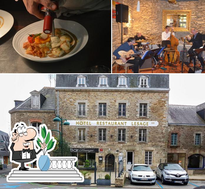 Jetez un coup d’œil à quoi ressemble Hôtel Restaurant Lesage à l'extérieur