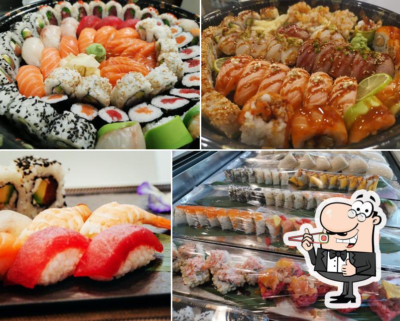 Prenditi le varie opzioni di sushi