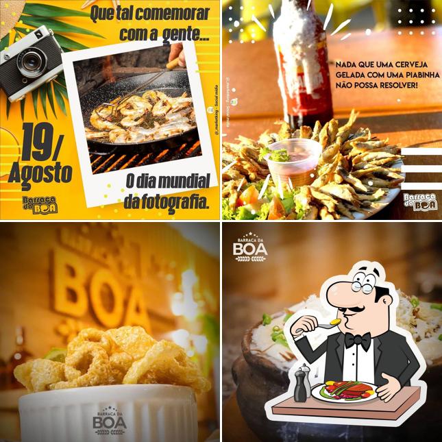Platos en Barraca da Boa