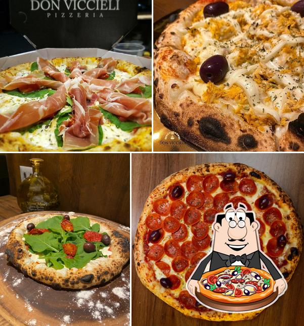 Experimente diversos tipos de pizza