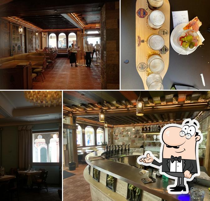 Gli interni di Forsterbräu Trento