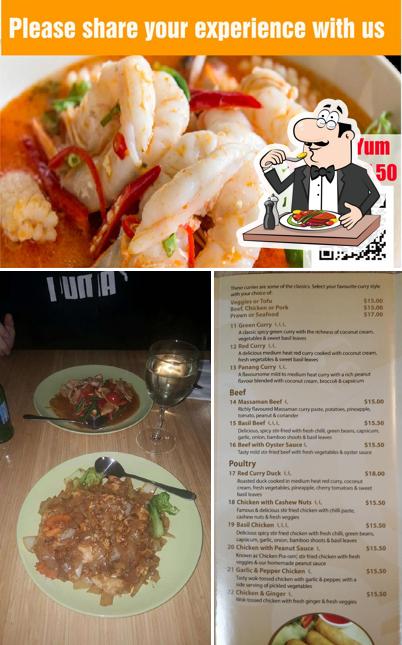 Garland Thai in Cashmere Restaurant menu and reviews