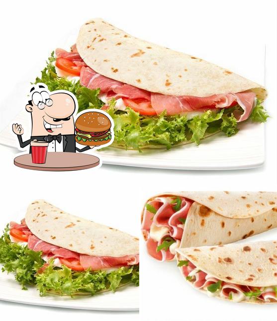 Prova un hamburger a Nonno piadina Capriate San Gervasio