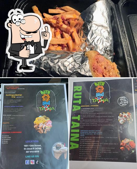 RUTA TAINA in Saint Cloud Restaurant menu and reviews