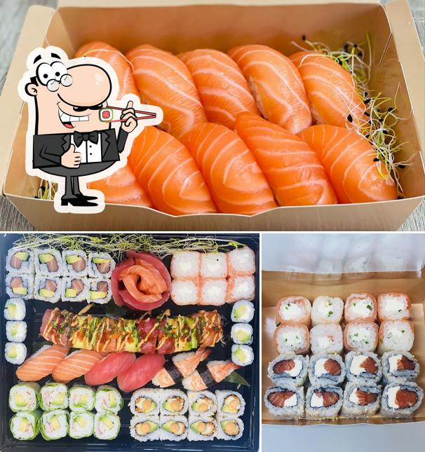 Commandez différentes options de sushi